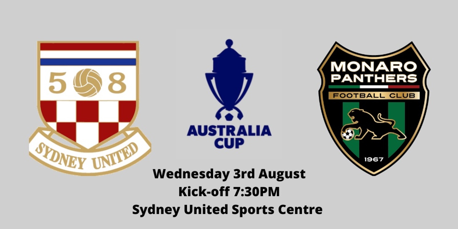 Banner image for Australia Cup Round of 32 - Sydney United 58 FC vs Monaro Panthers FC