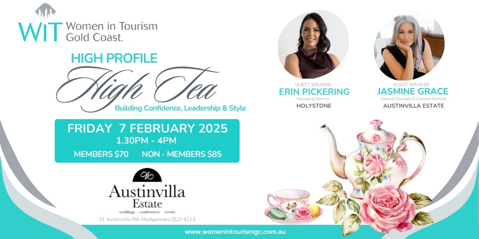 Banner image for Women in Tourism High Profile High Tea 