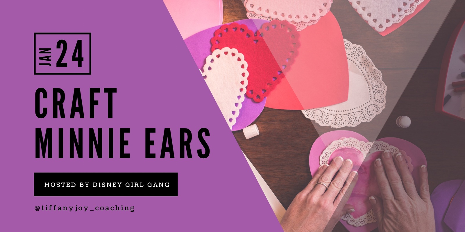 Banner image for Disney Girl Gang: Valentine Craft - Make Minnie Ears