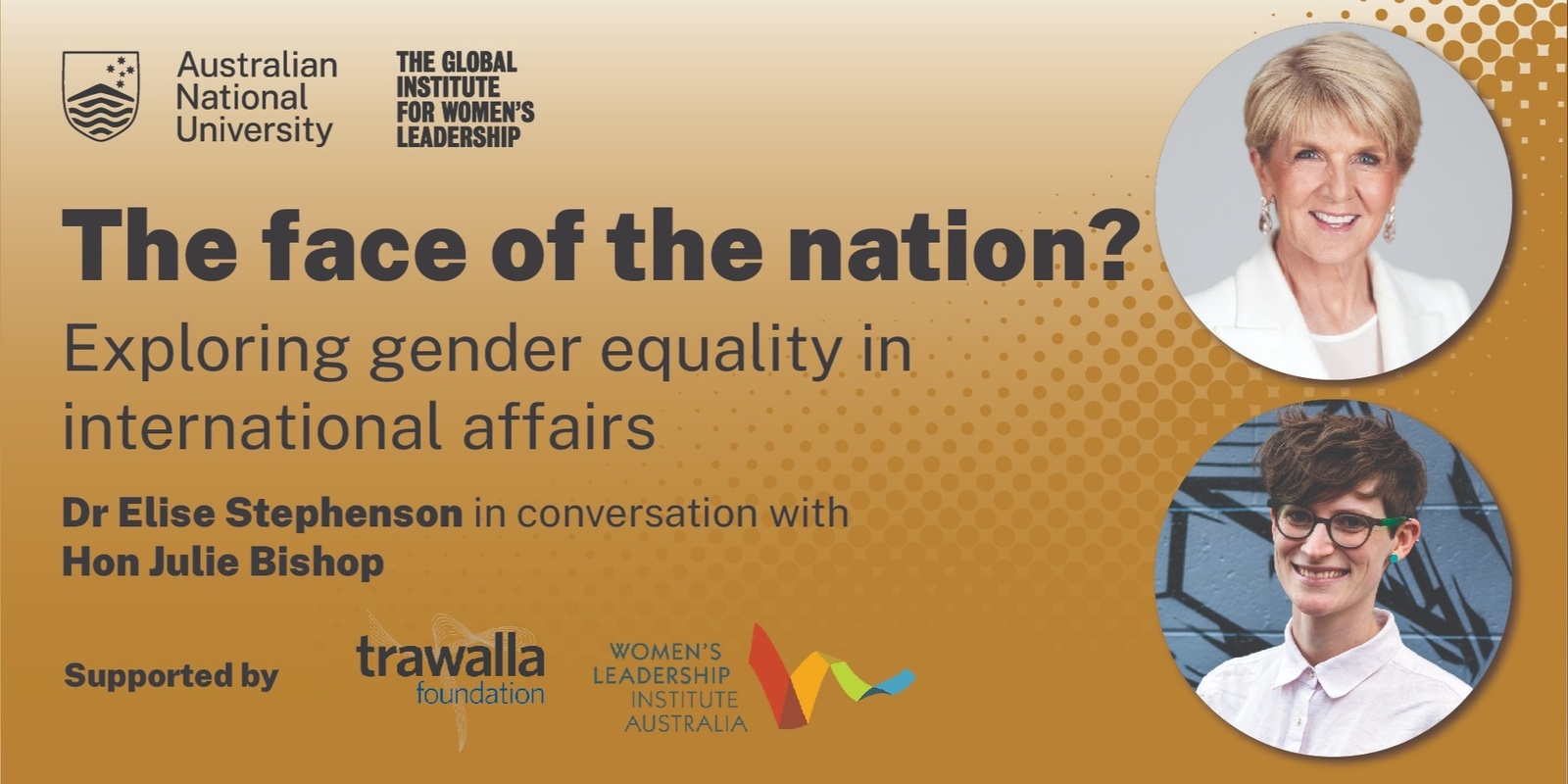Banner image for The face of the nation? Exploring gender equality in international affairs