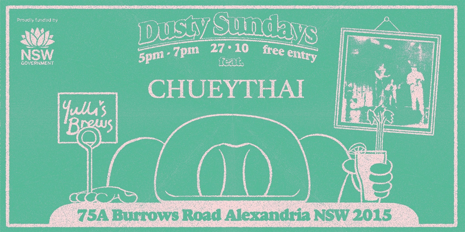 Banner image for DUSTY SUNDAYS - Chueythai 