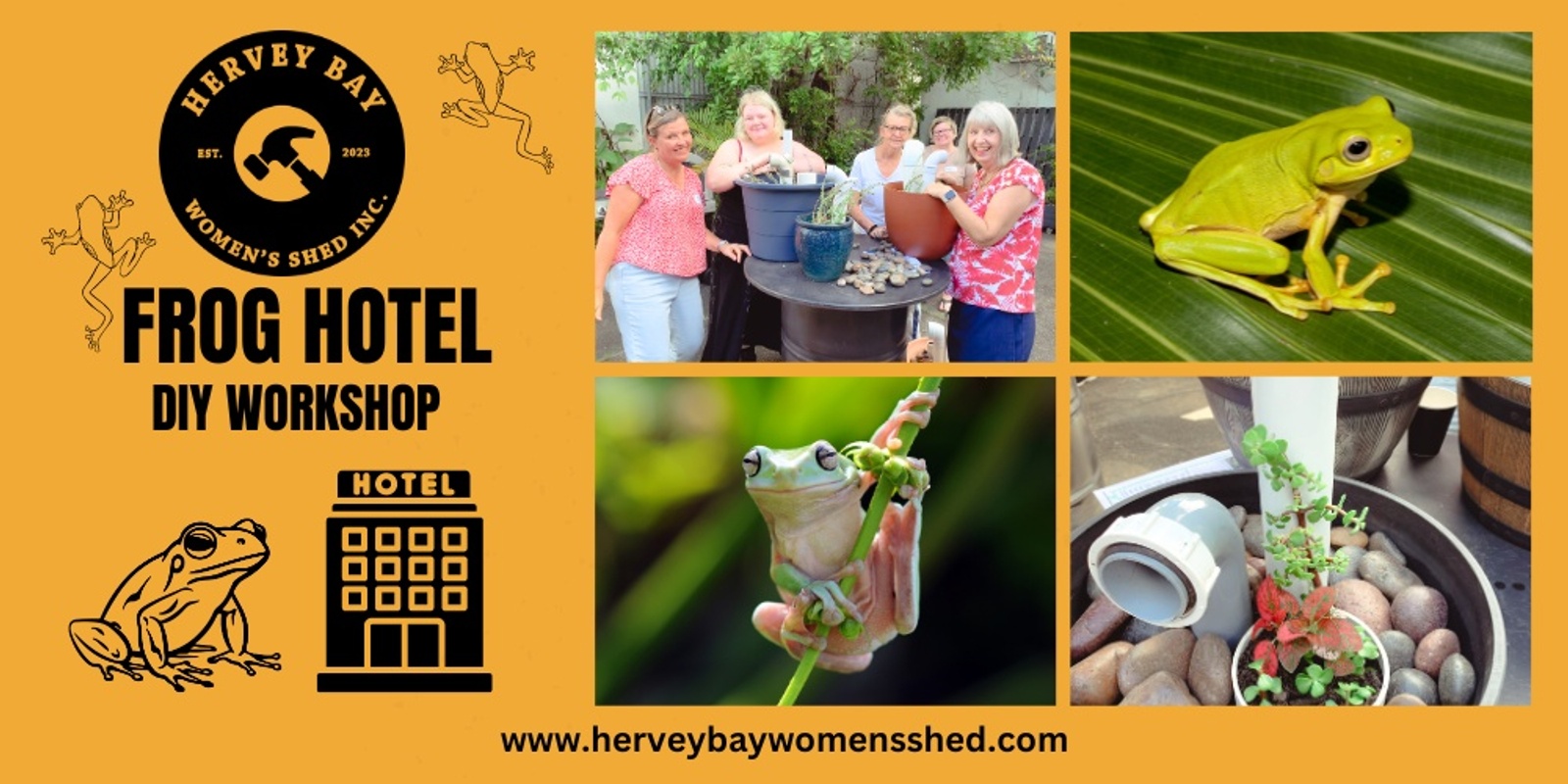 Banner image for Frog Hotel DIY Workshop - Botanic Gardens Day 2024