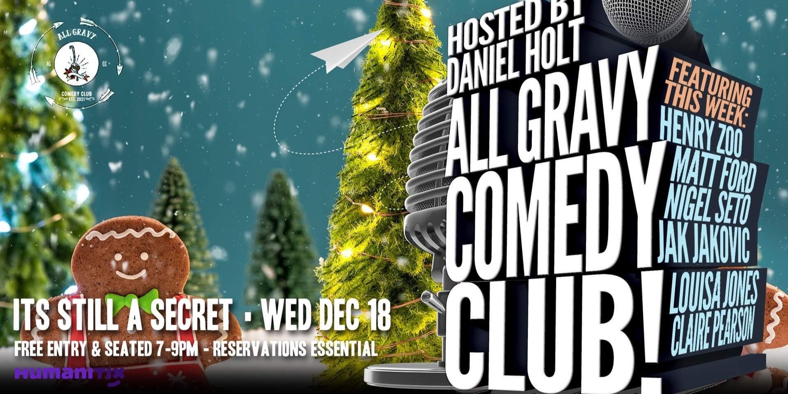 Banner image for All Gravy Comedy Club