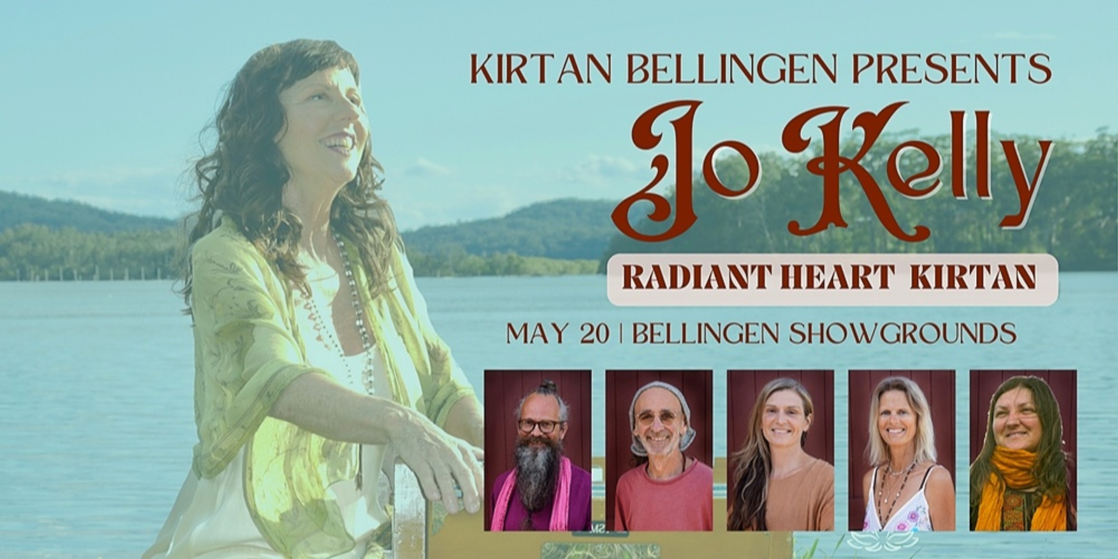 Banner image for Jo Kelly Radiant Heart Album Tour and Kirtan
