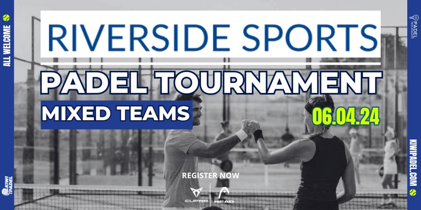 Banner image for RIVERSIDE SPORTS | MIXED PADEL TOURNAMENT