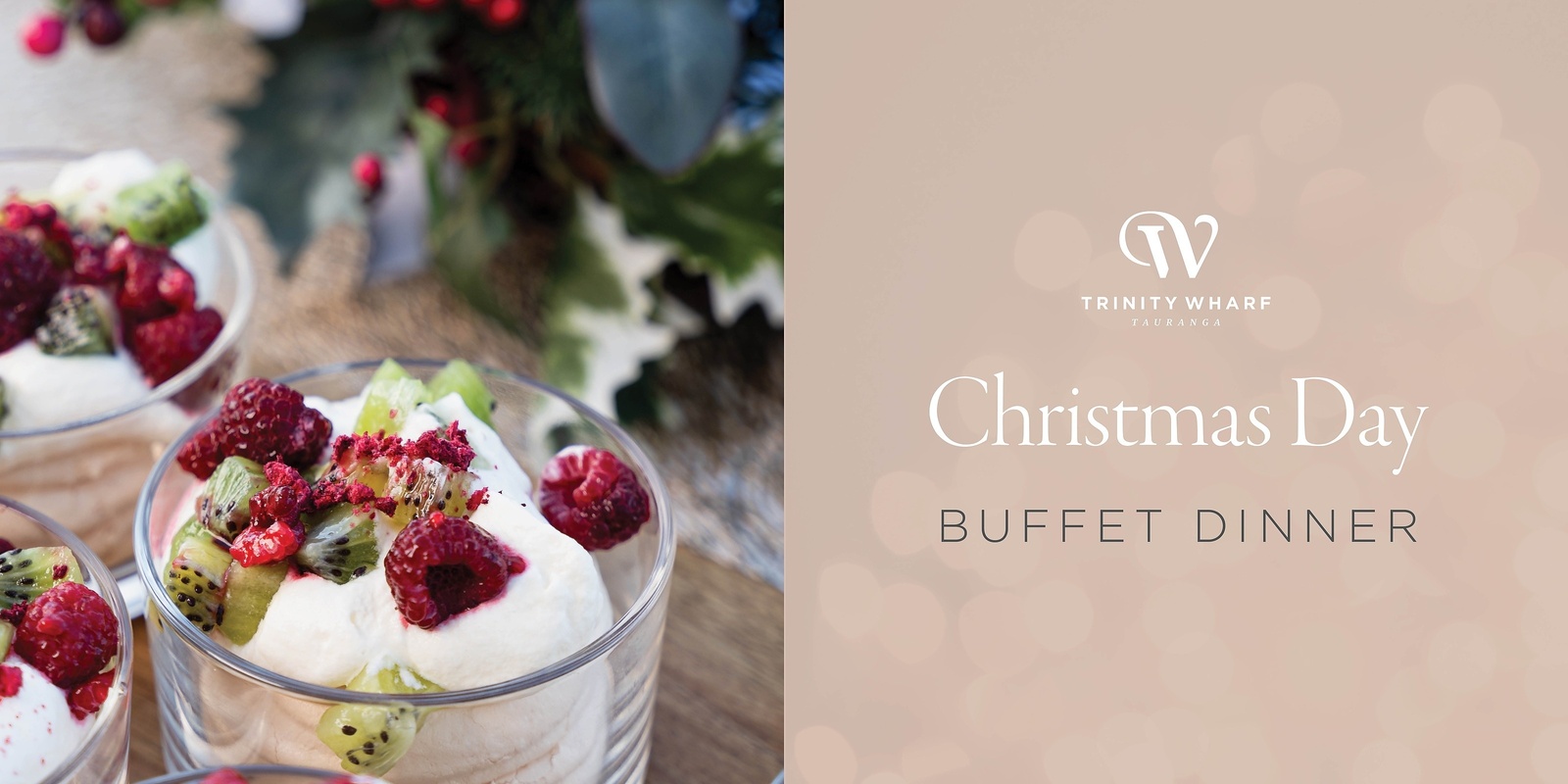 Banner image for Christmas Day Buffet Dinner at Trinity Wharf