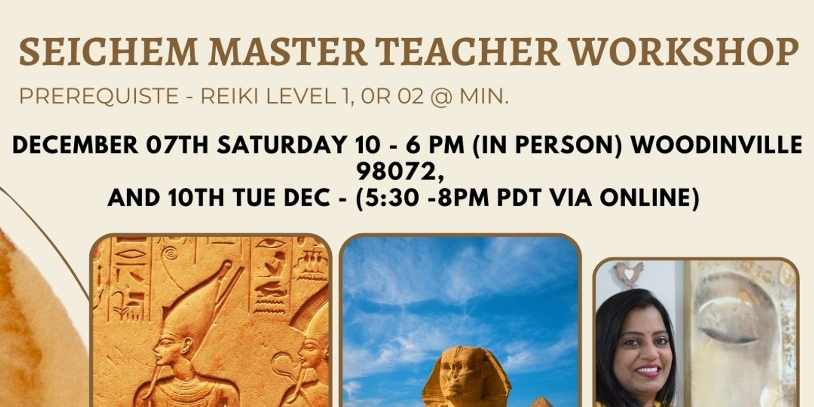 Banner image for Seichem Master Teacher Workshop (levels 1, 2, and 3)