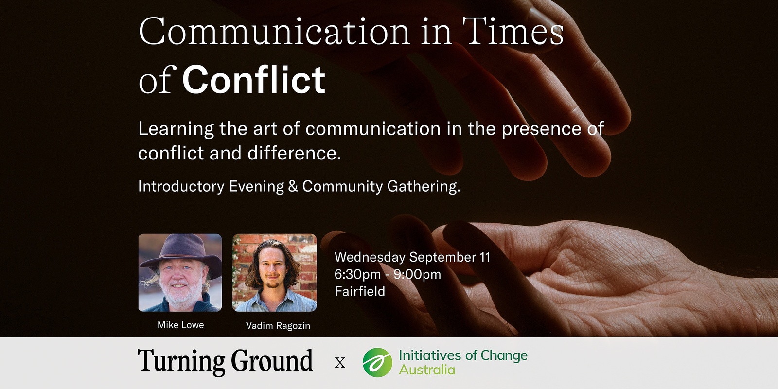 Banner image for Communication in Times of Conflict