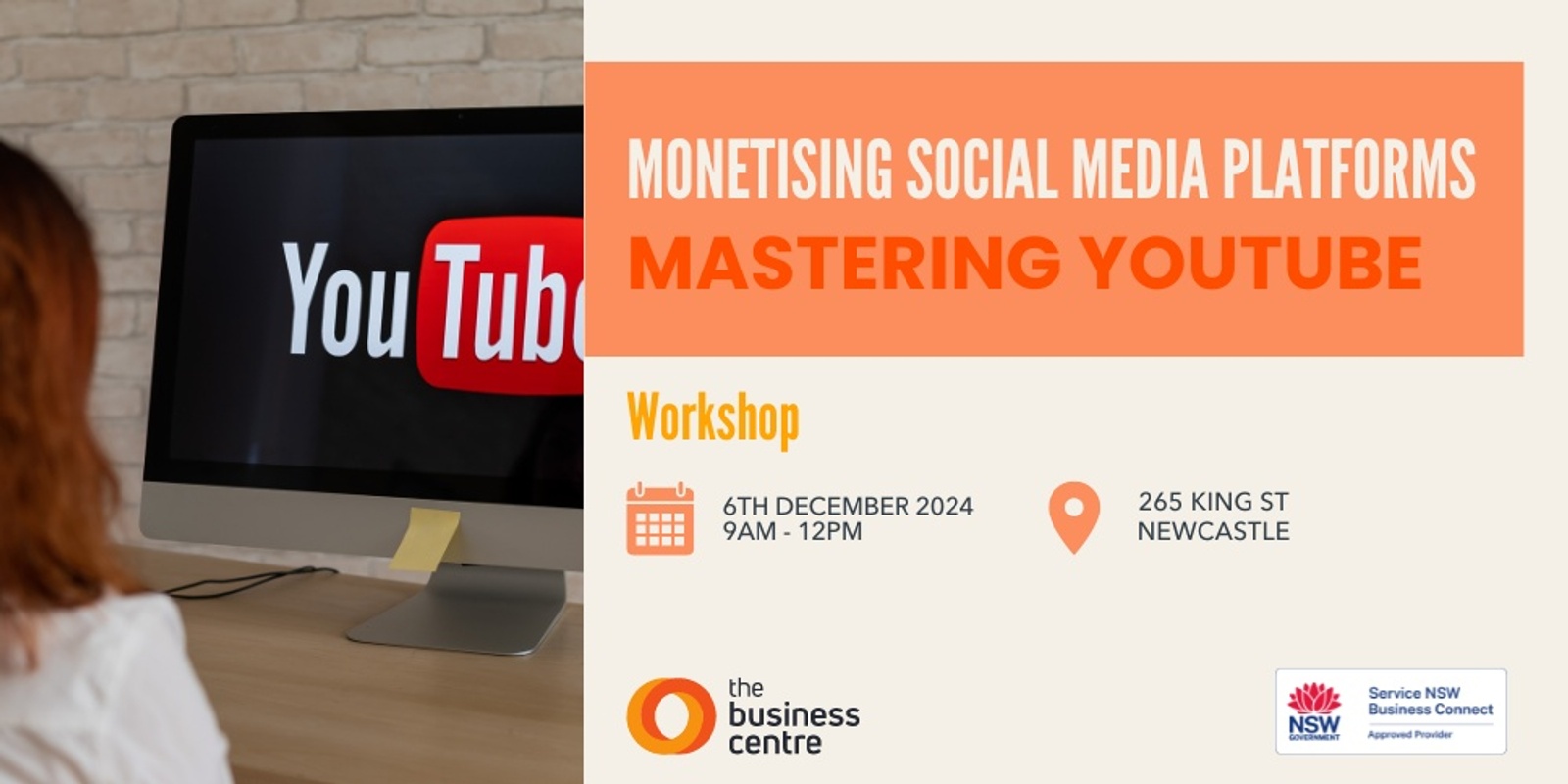 Banner image for Monetising Social Media Platforms: Mastering YouTube