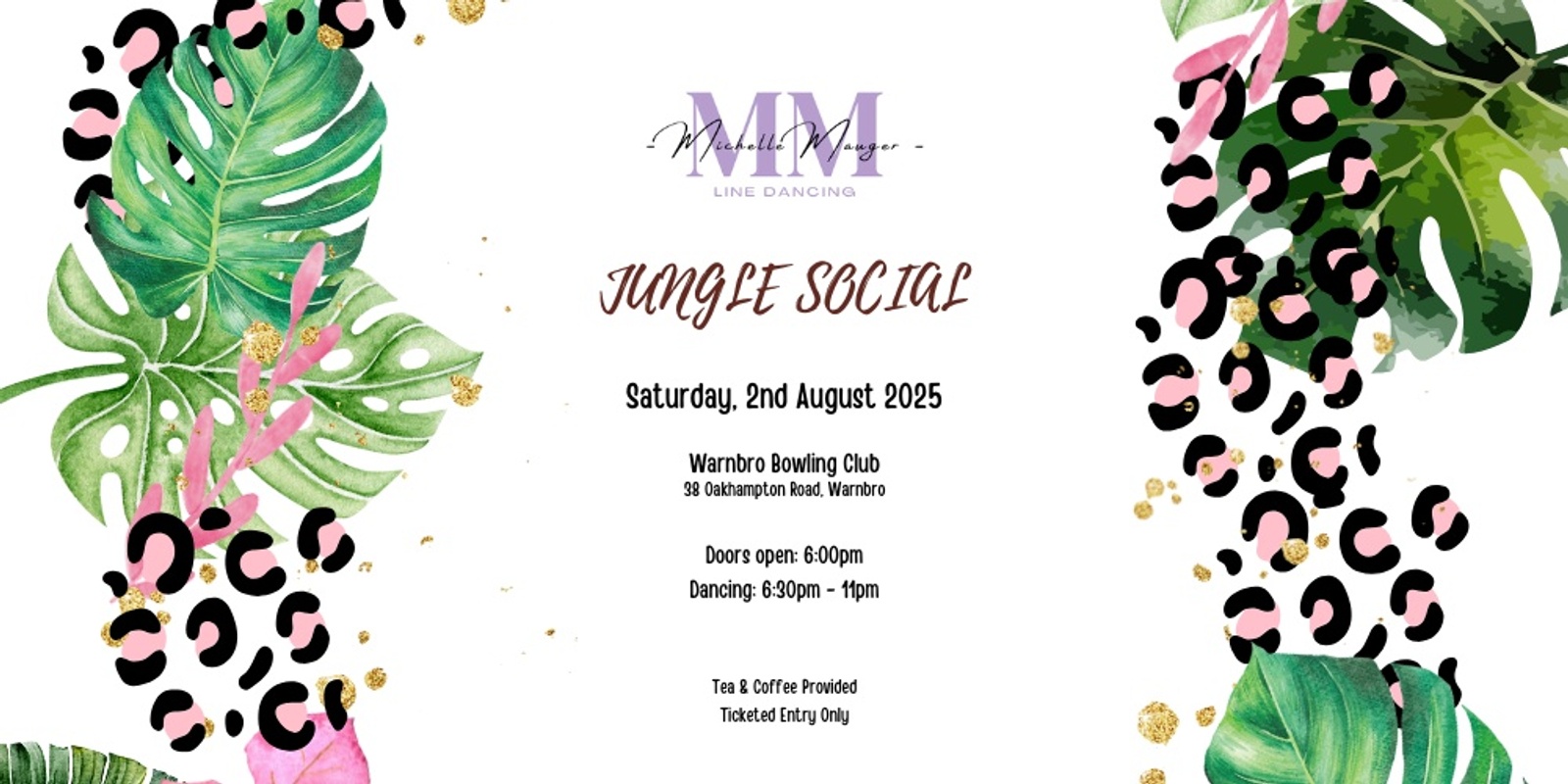 Banner image for MMLD Jungle Line Dance Social