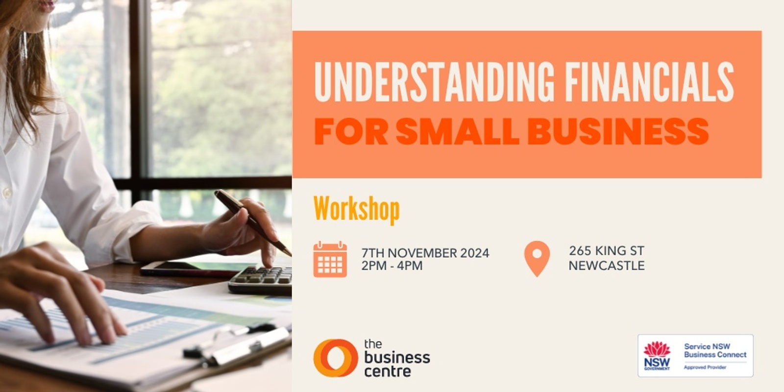 Banner image for Understanding your Financials for Small Business