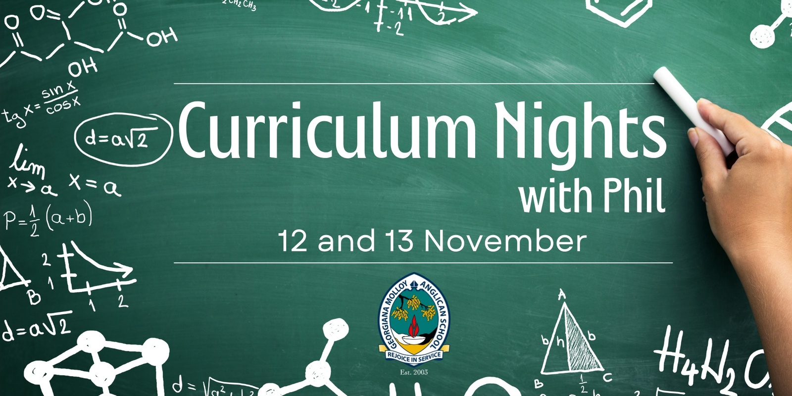 Banner image for Curriculum Nights with Phil 2024