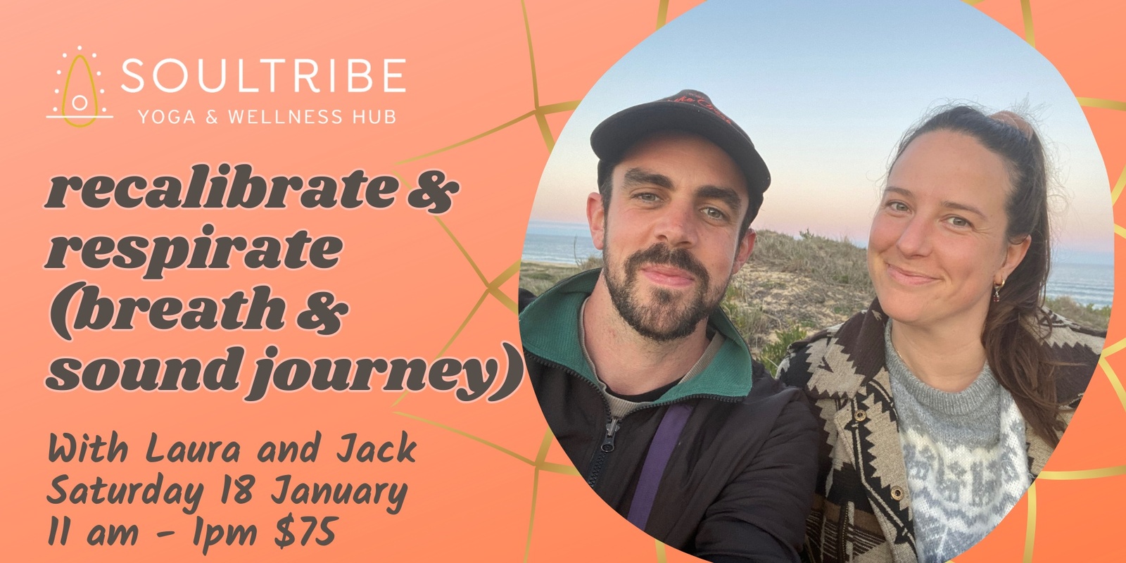 Banner image for Recalibrate & Respirate with Laura and Jack