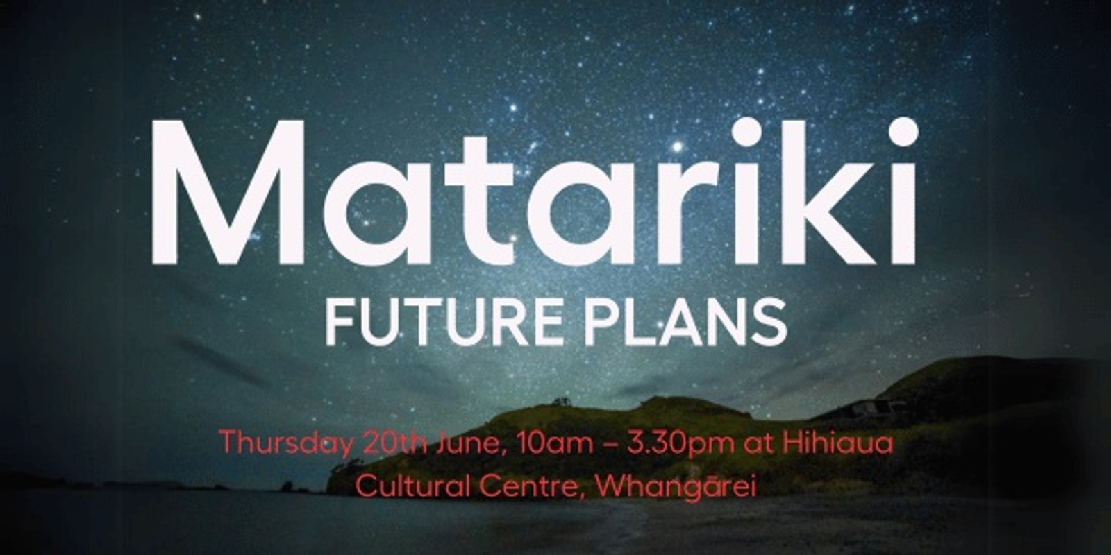 Banner image for Matariki - Future planning