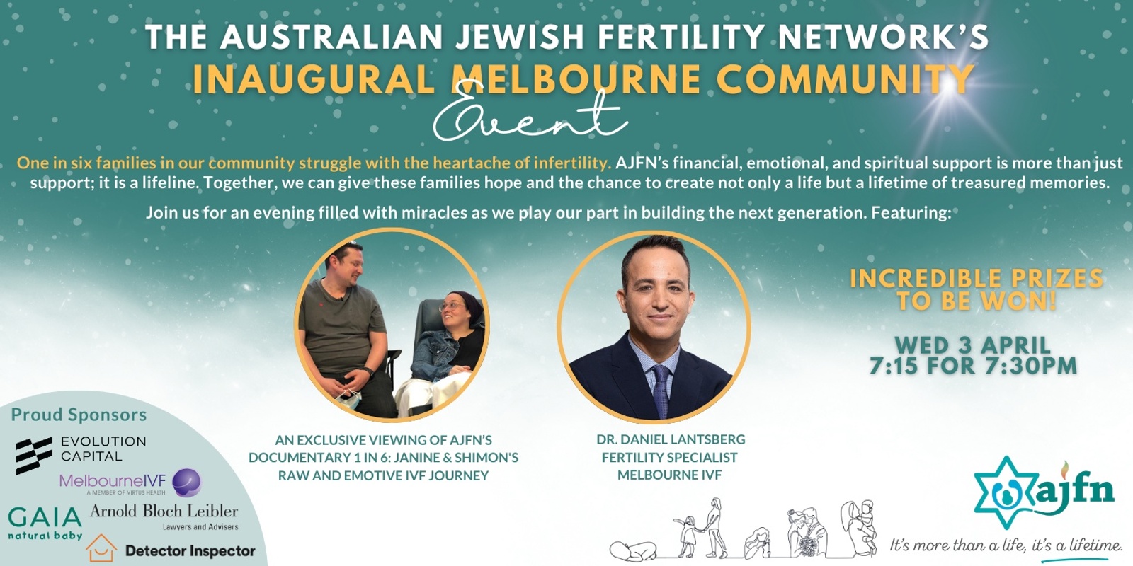 Banner image for AJFN Inaugural Melbourne Event