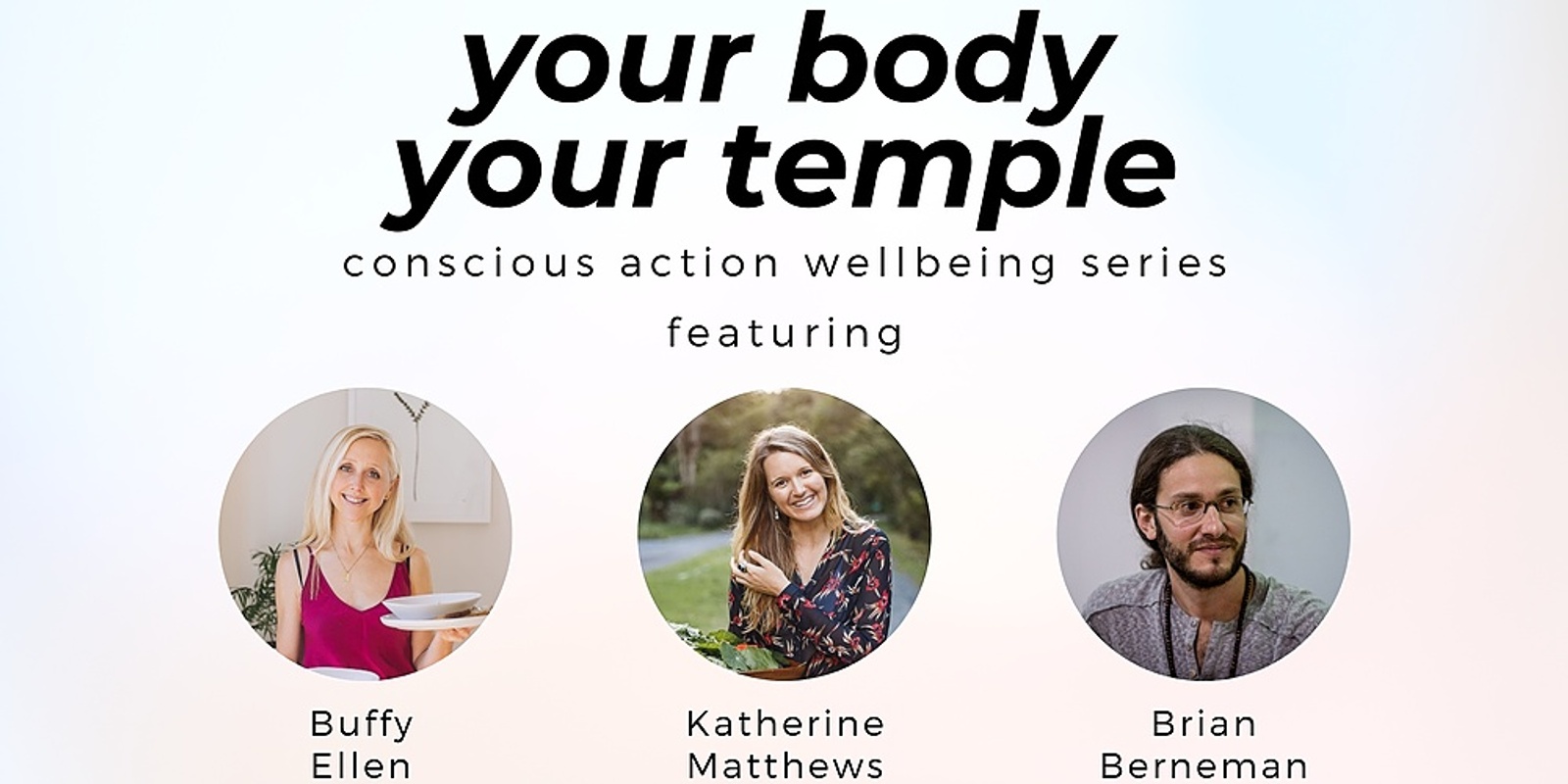 Banner image for Your body, your temple - wellbeing series