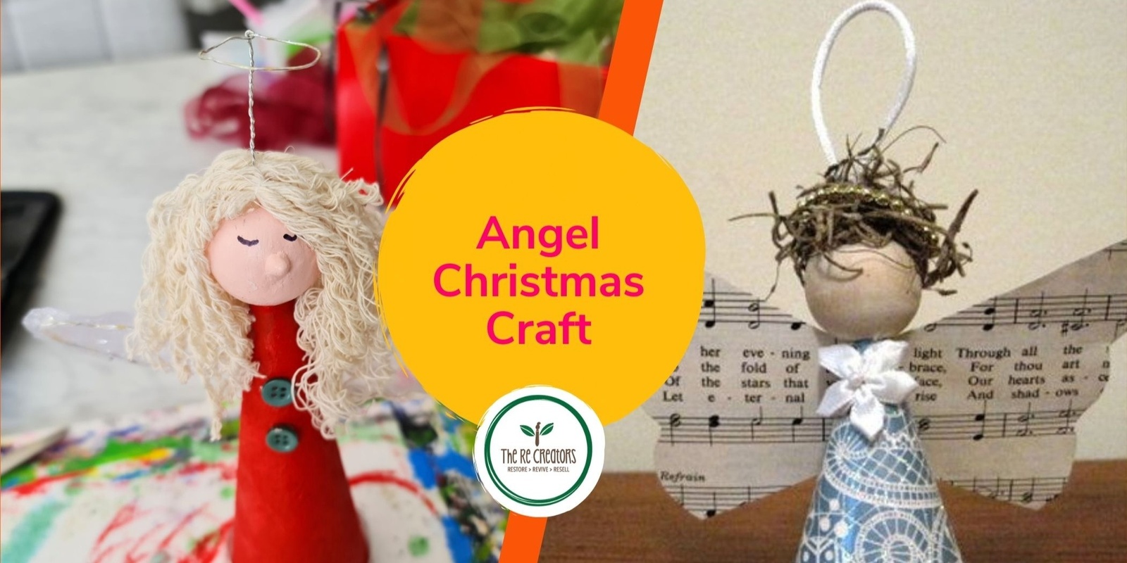 Banner image for Angel Christmas Craft, St Heliers Community Centre, Saturday 14 December, 3pm - 5pm