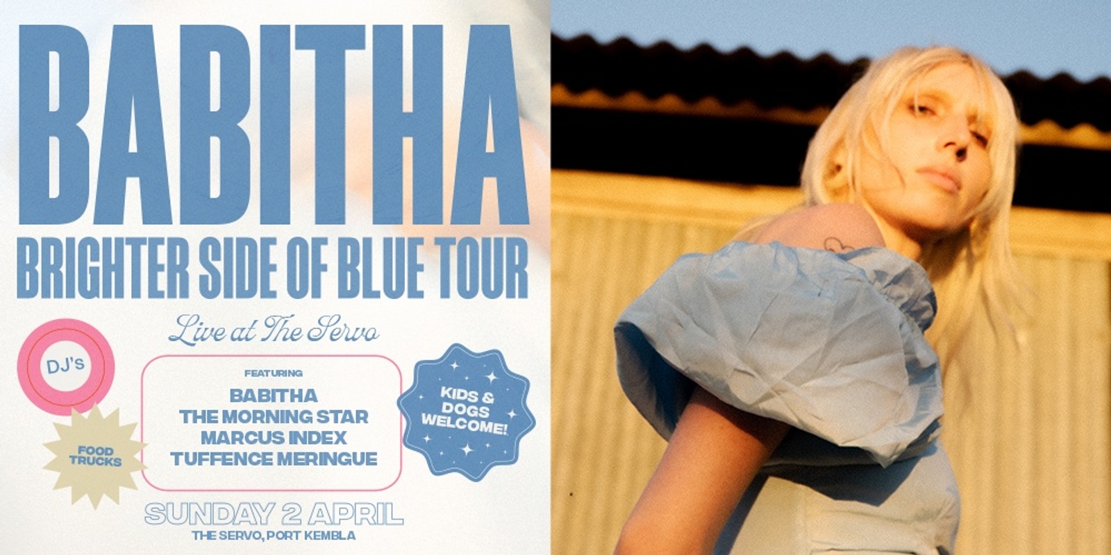 Banner image for BABITHA // Brighter Side Of Blue Tour - Live at The Servo