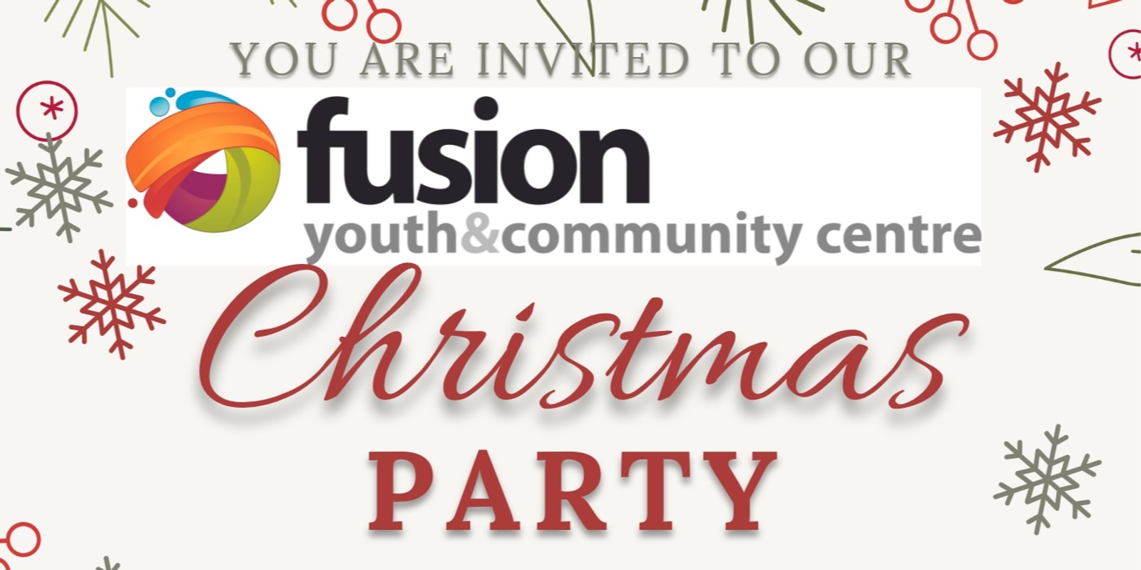 Banner image for Fusion Oakleigh Youth and Community Centre Christmas Party!