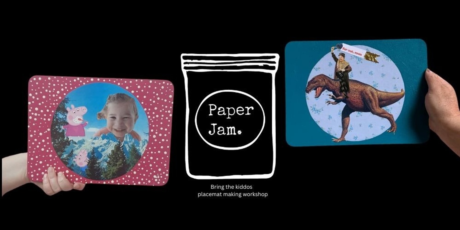 Banner image for Paper Jam-Bring the Kiddos Placemat Workshop 