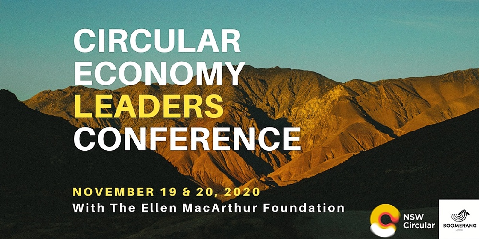 Banner image for Circular Economy Leaders Conference | 2020