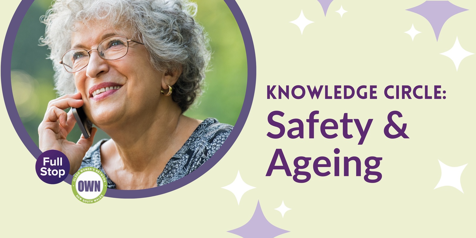 Banner image for Knowledge Circle: Ageing & Safety