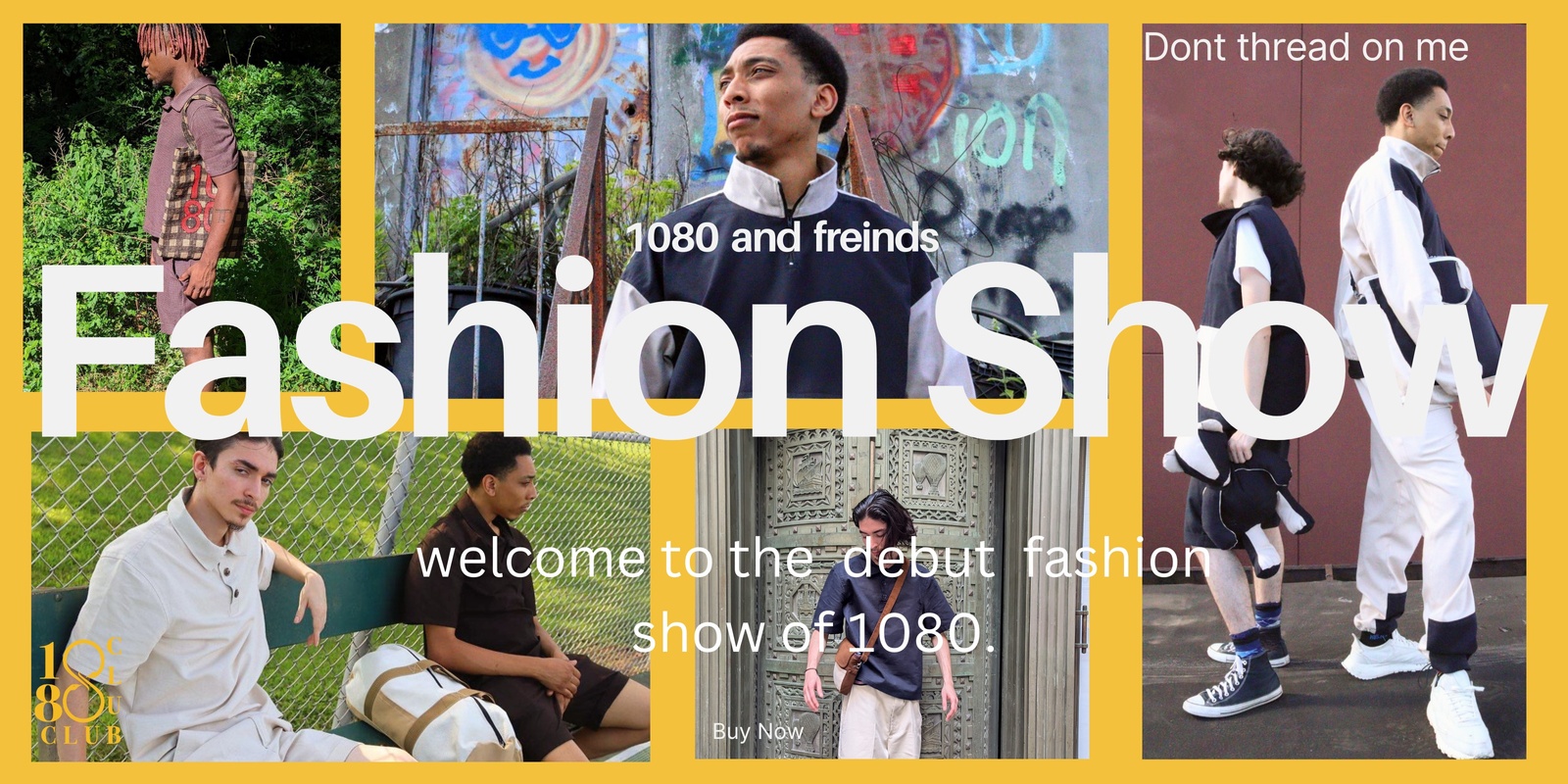 Banner image for 1080 Club Fashion Show 