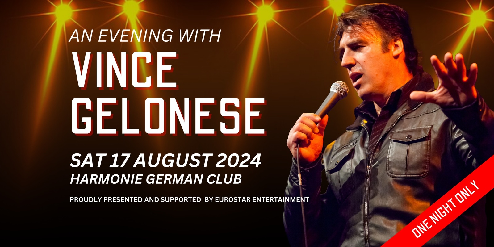 Banner image for An evening with Vince Gelonese