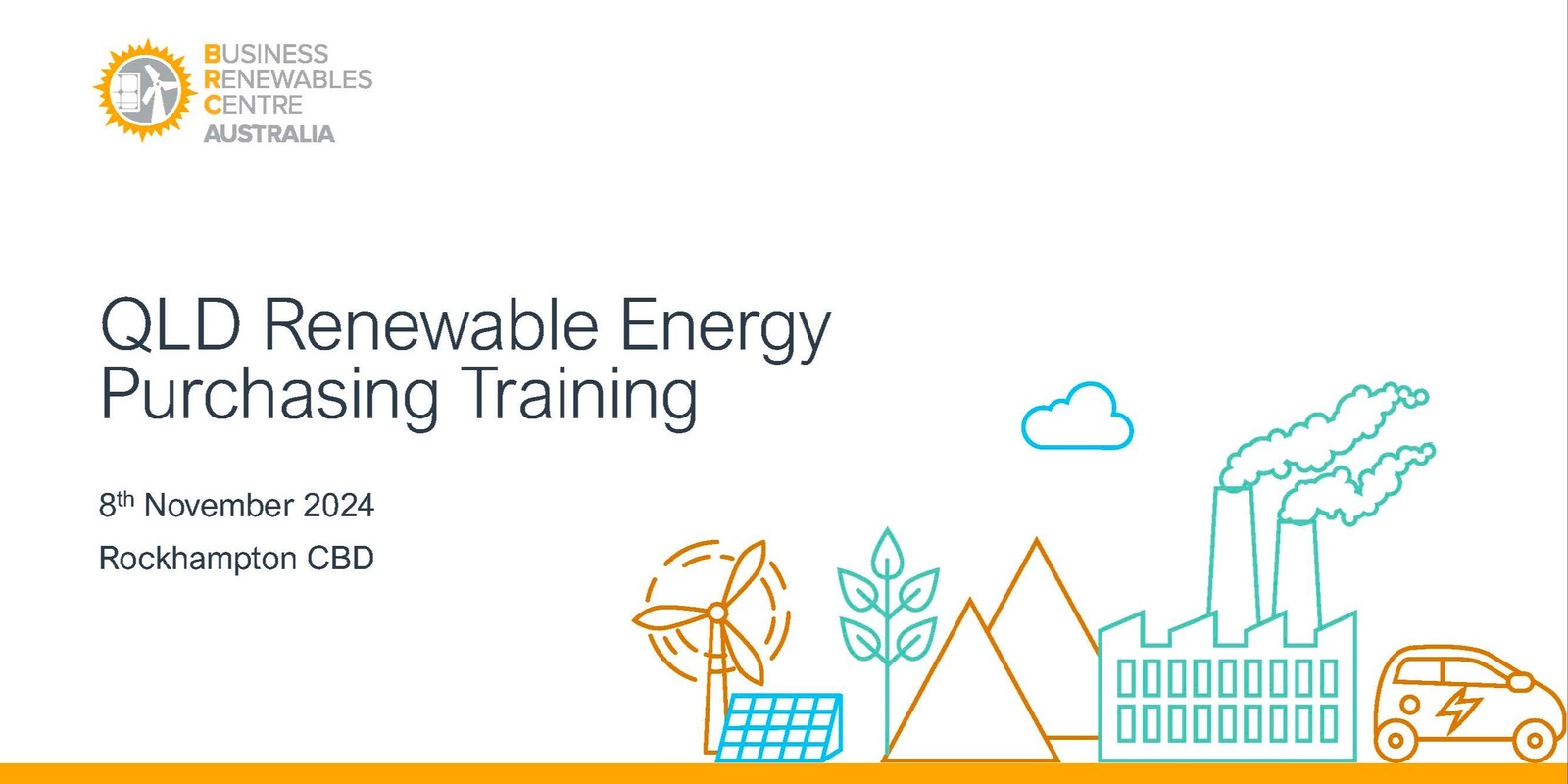 Banner image for QLD Renewable Energy Purchasing Training | Rockhampton 2024