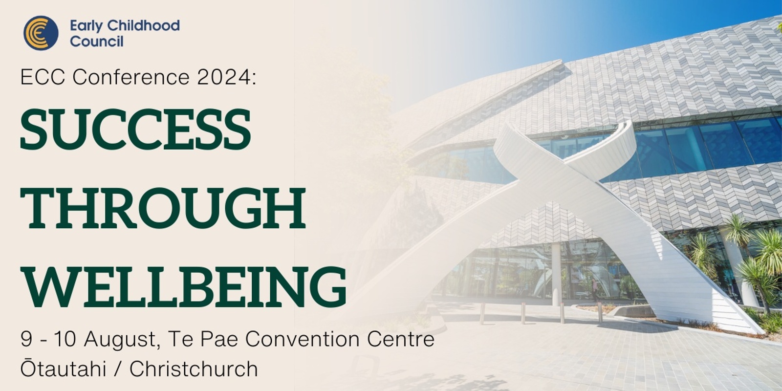 ECC Conference 2024 Success Through Wellbeing Humanitix