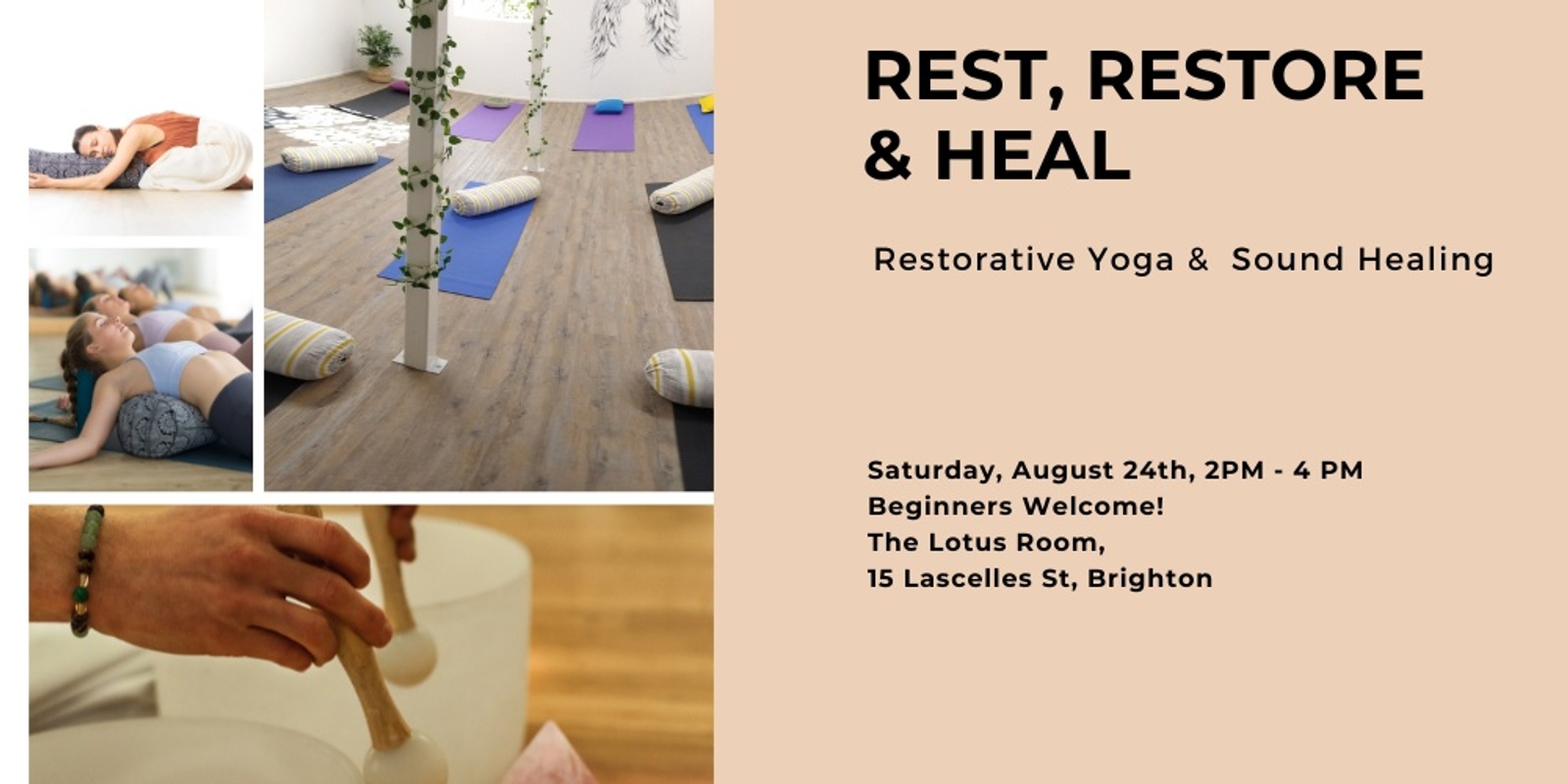 Banner image for Rest, Restore & Heal