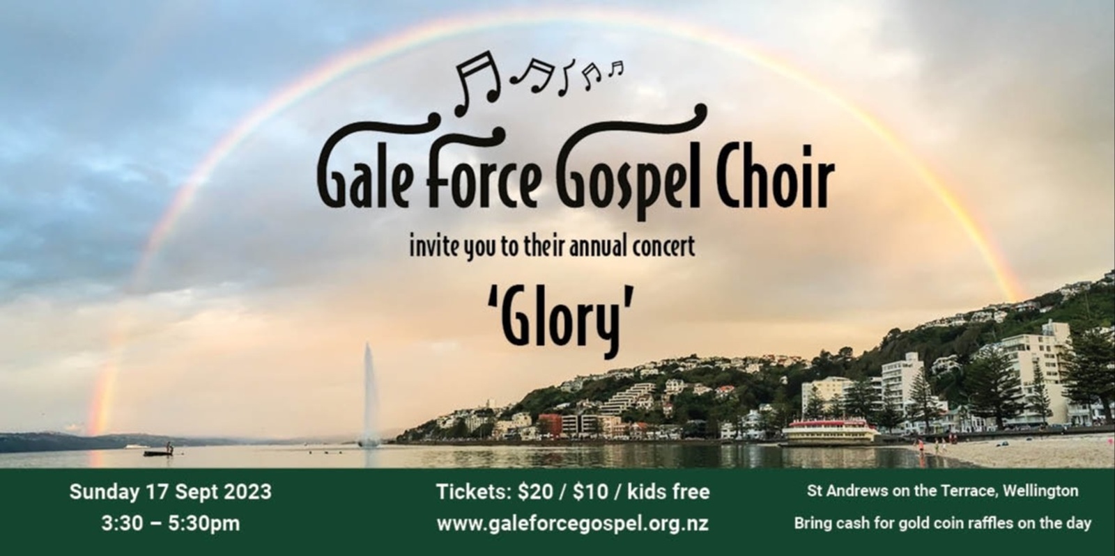 Banner image for Glory, a concert by Gale Force Gospel Choir