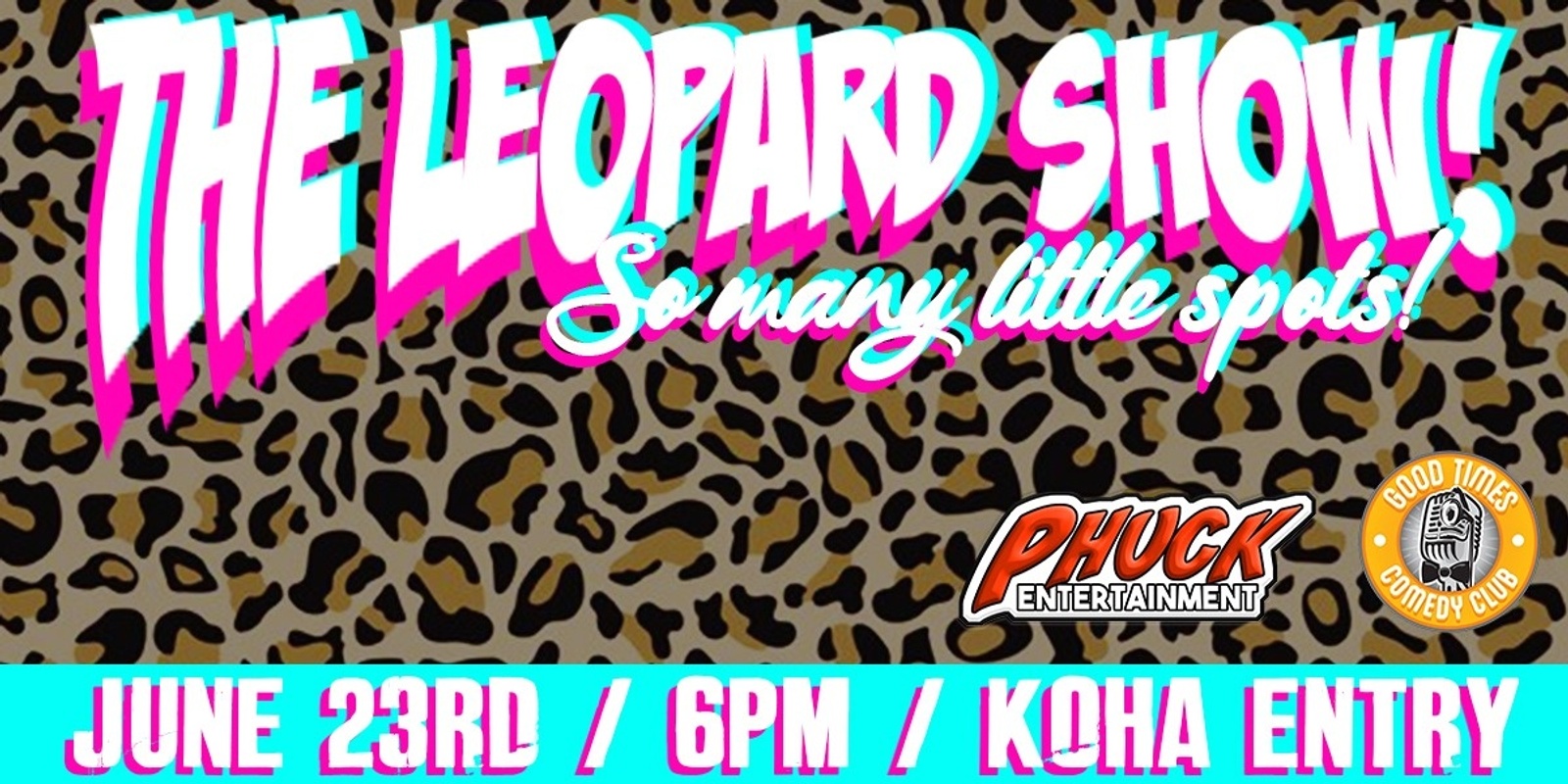 Banner image for The Leopard Show - So Many Little Spots!