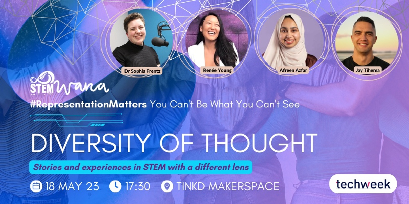 Banner image for Diversity of Thought - TechWeek 