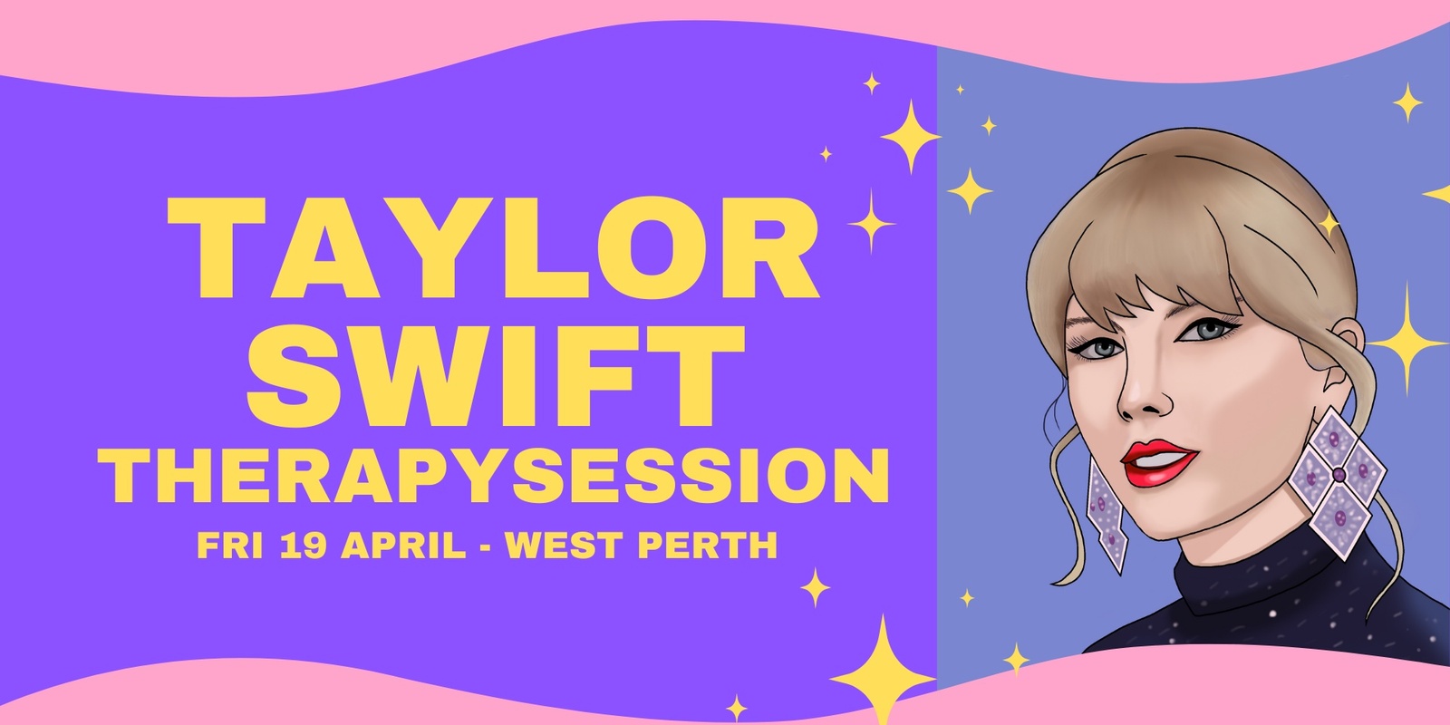Banner image for Taylor Swift Therapy Session - April 19