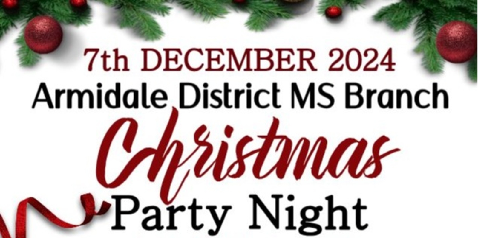 Banner image for MS Armidale Christmas Event