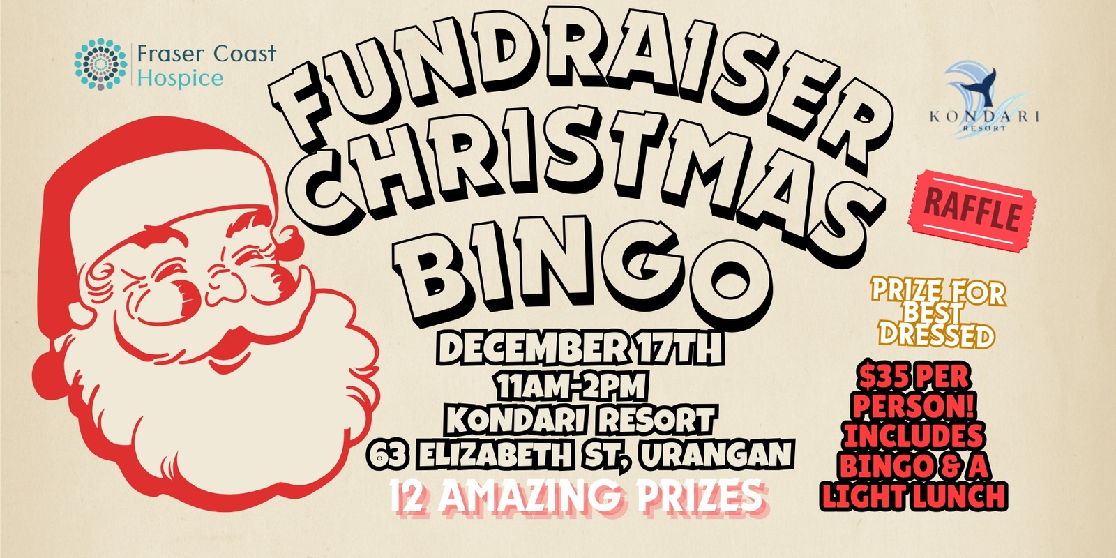 Banner image for Christmas BINGO Fundraiser 