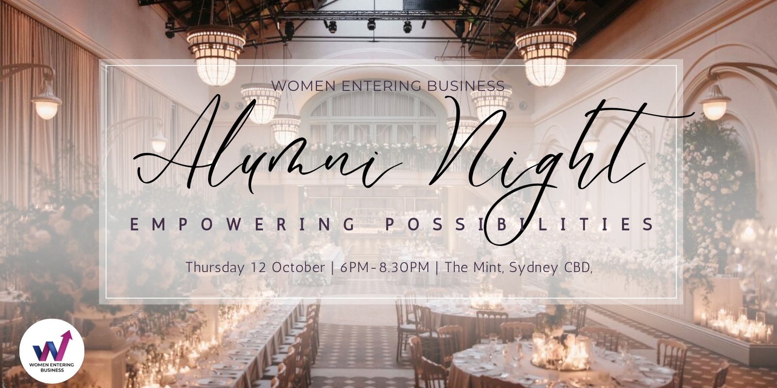 Banner image for Alumni Night 2023: Empowering Possibilities