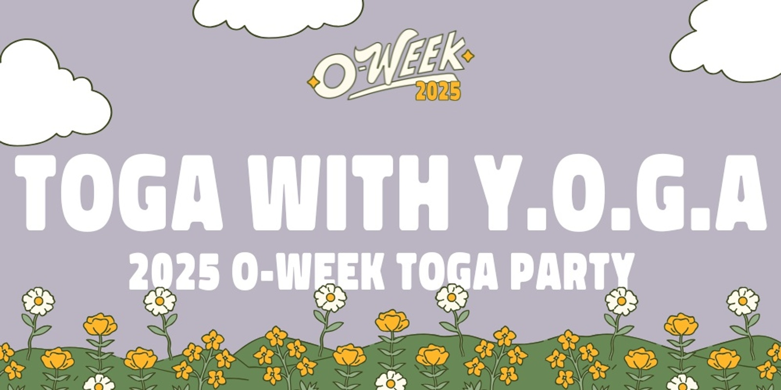 Banner image for Toga with Y.O.G.A - 2025 O-Week Toga Party