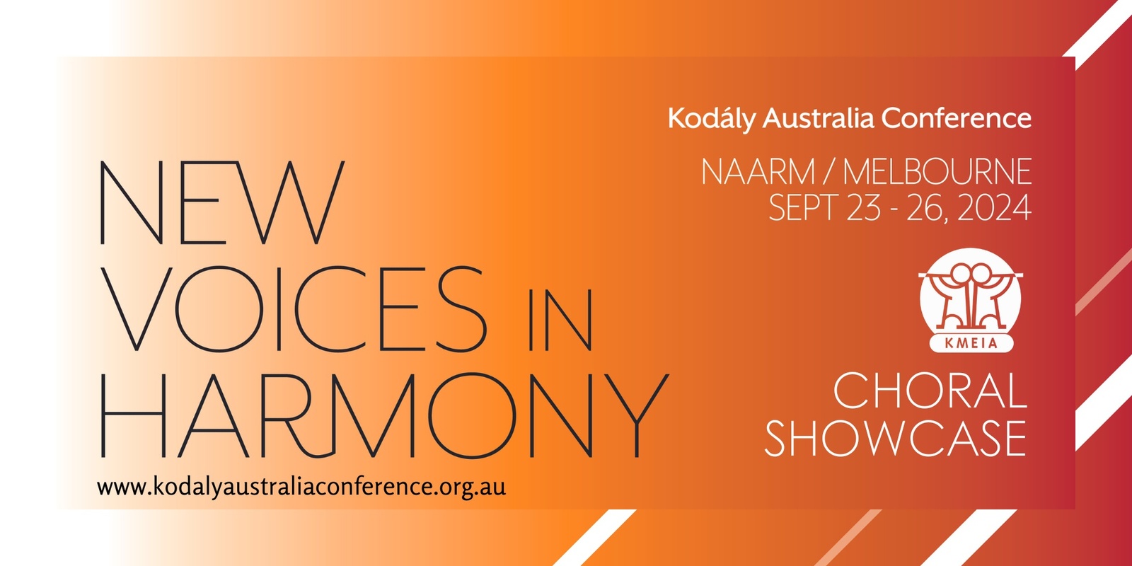 Banner image for 2024 Kodály Australia Conference: Choral Showcase Concert