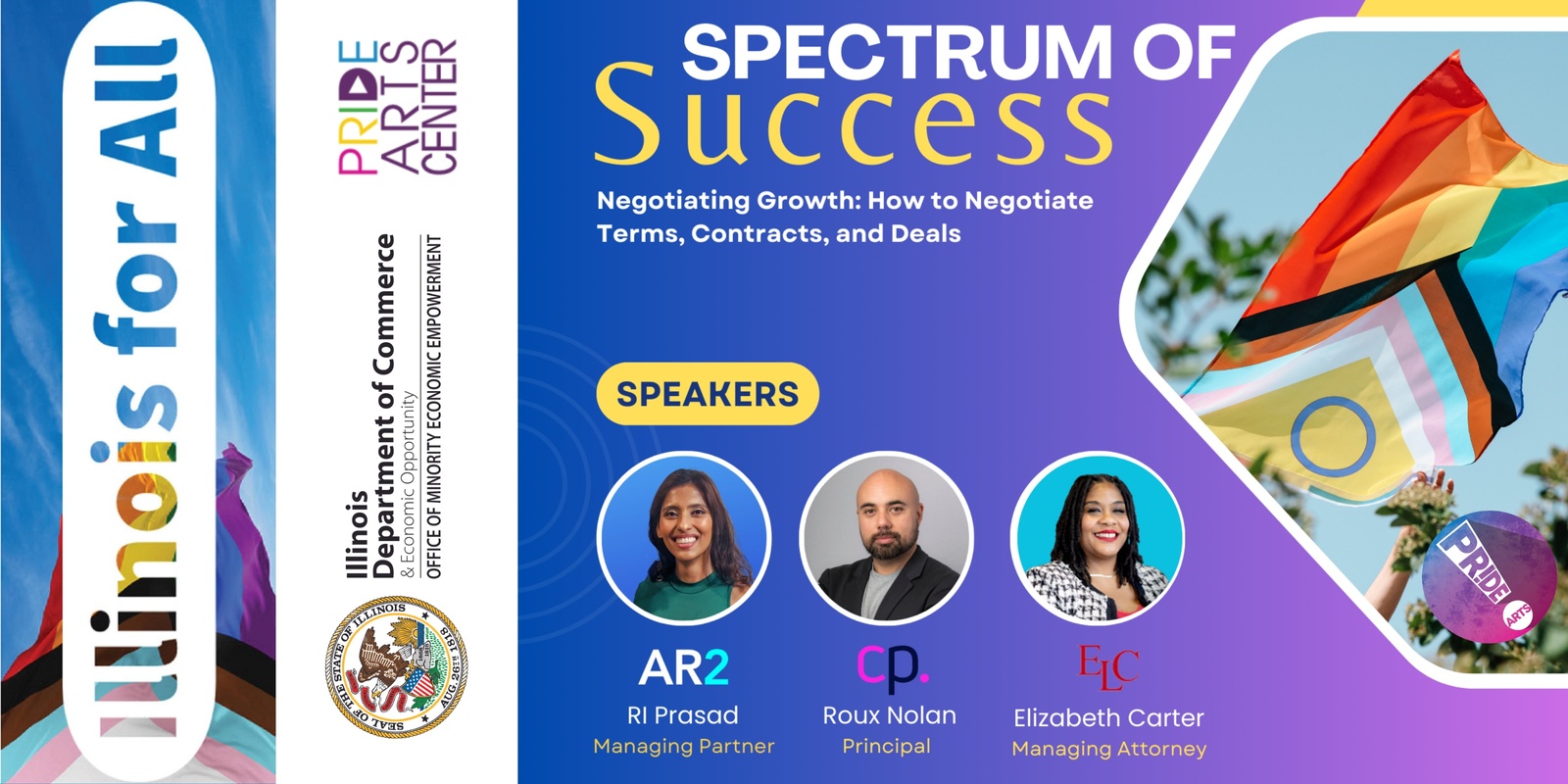 Banner image for Spectrum of Success: Negotiating Growth and Scaling Your Business