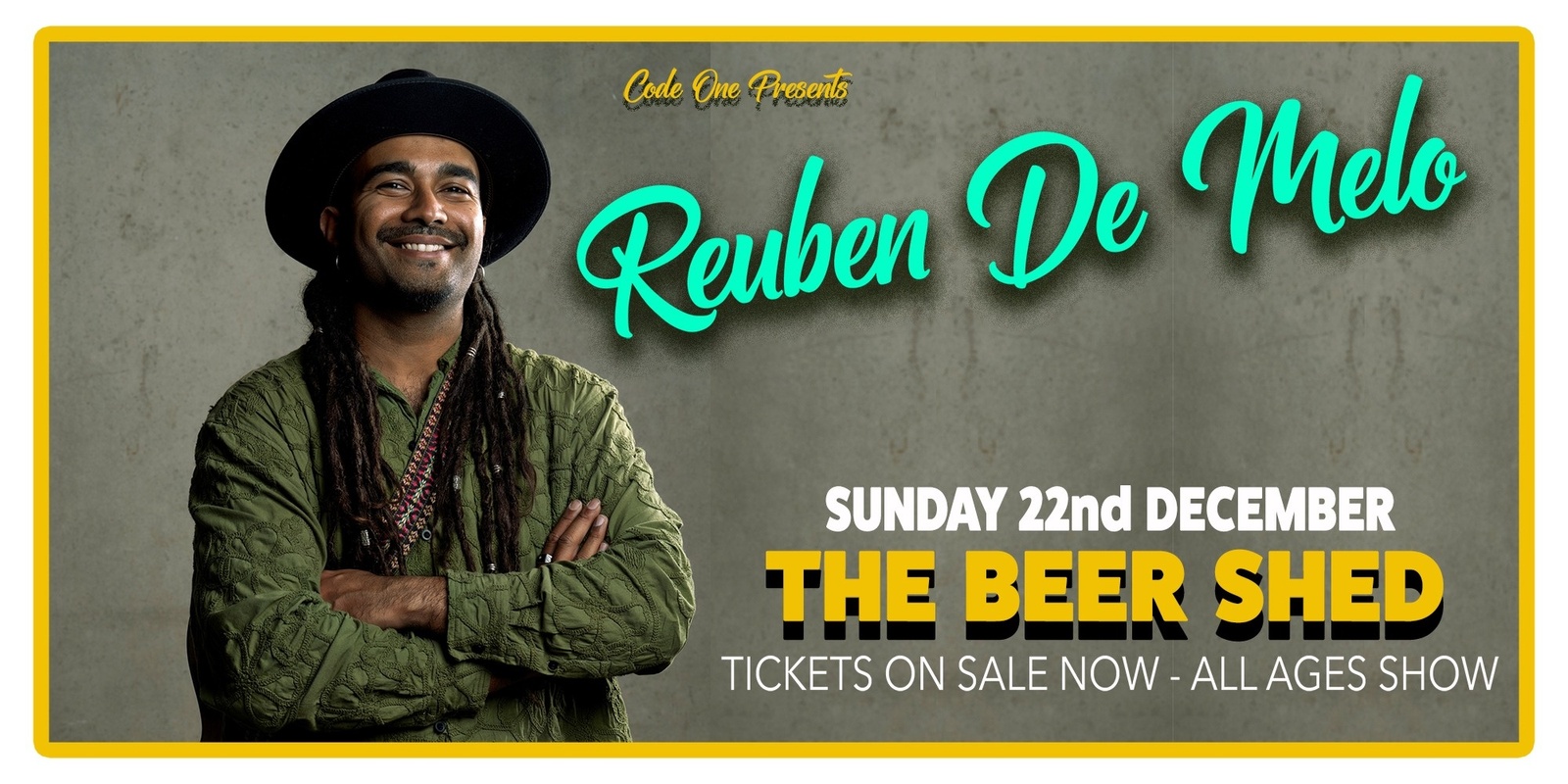 Banner image for Reuben De Melo Live at The Beer Shed