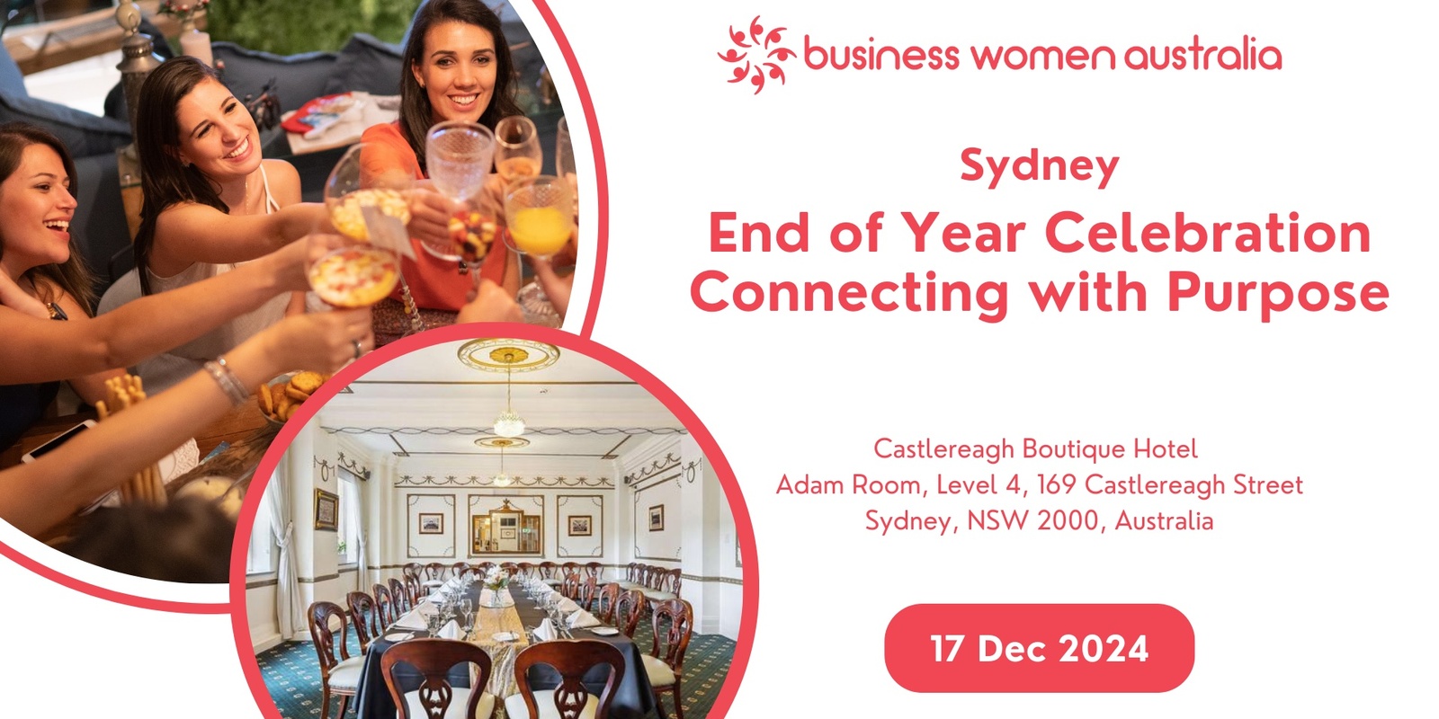 Banner image for Sydney End of Year Celebration - Connecting with Purpose