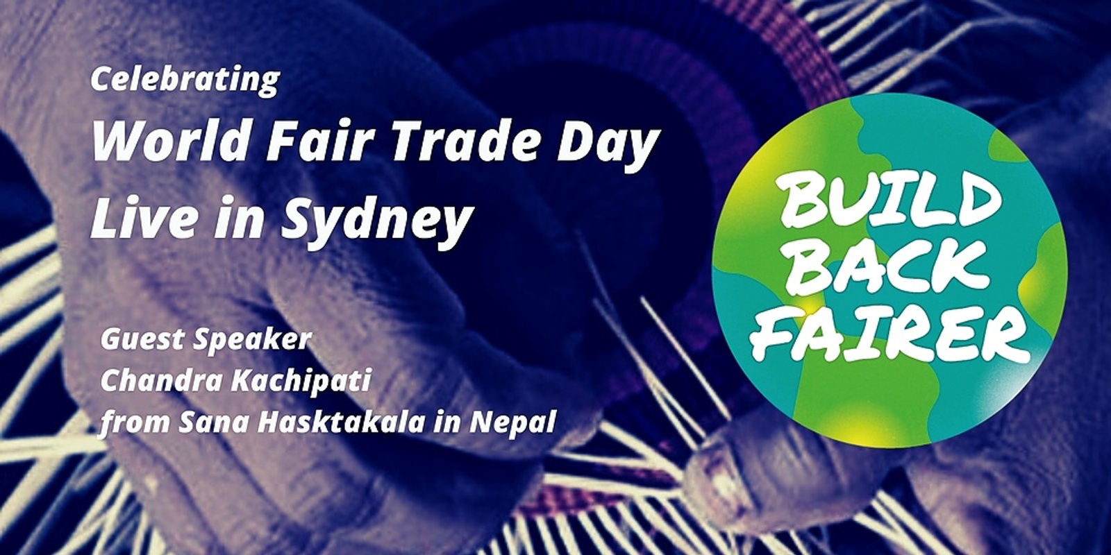 Celebrating World Fair Trade Day with Chandra Kachipati from Nepal