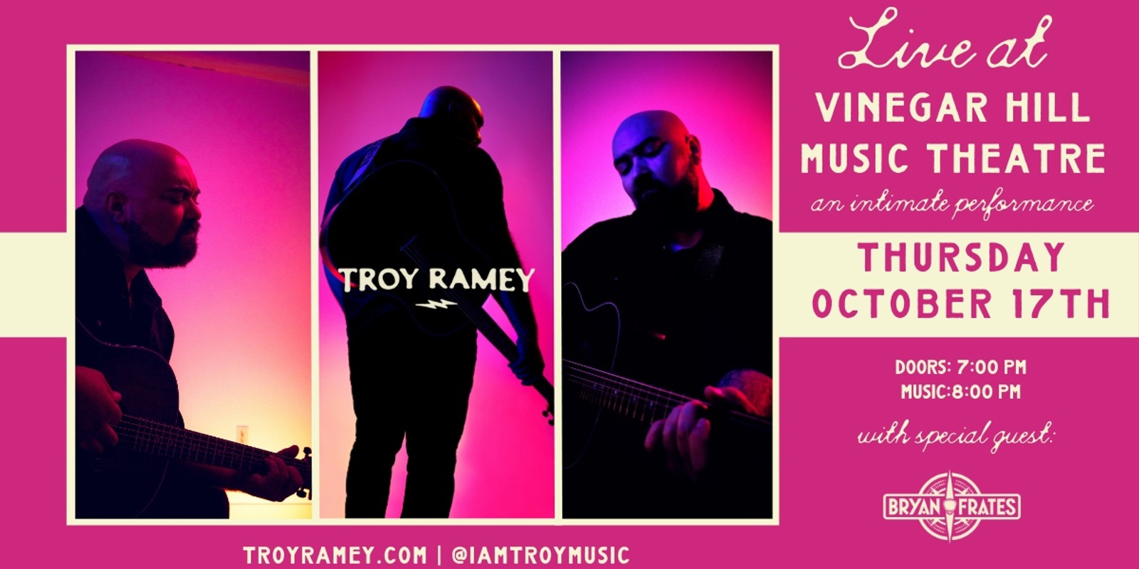 Banner image for Troy Ramey - Songs & Stories - Live @ Vinegar Hill