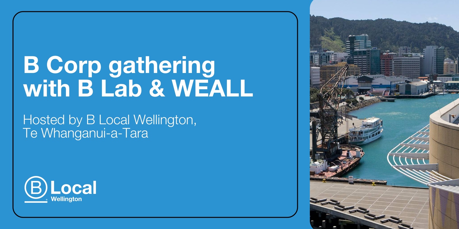 Banner image for B Local Wellington - B Corp gathering