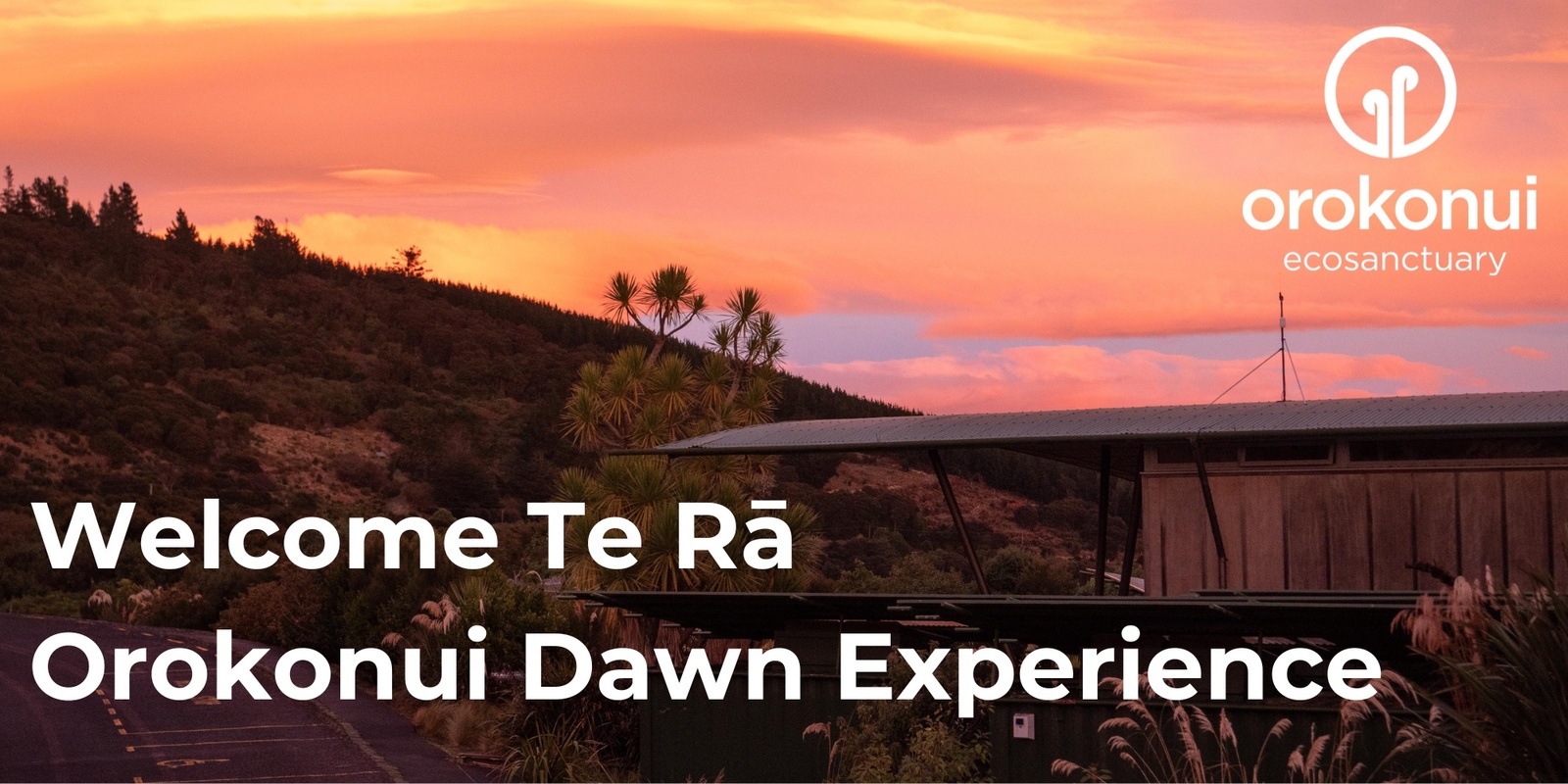 Banner image for Welcome Te Rā - Dawn experience at Orokonui