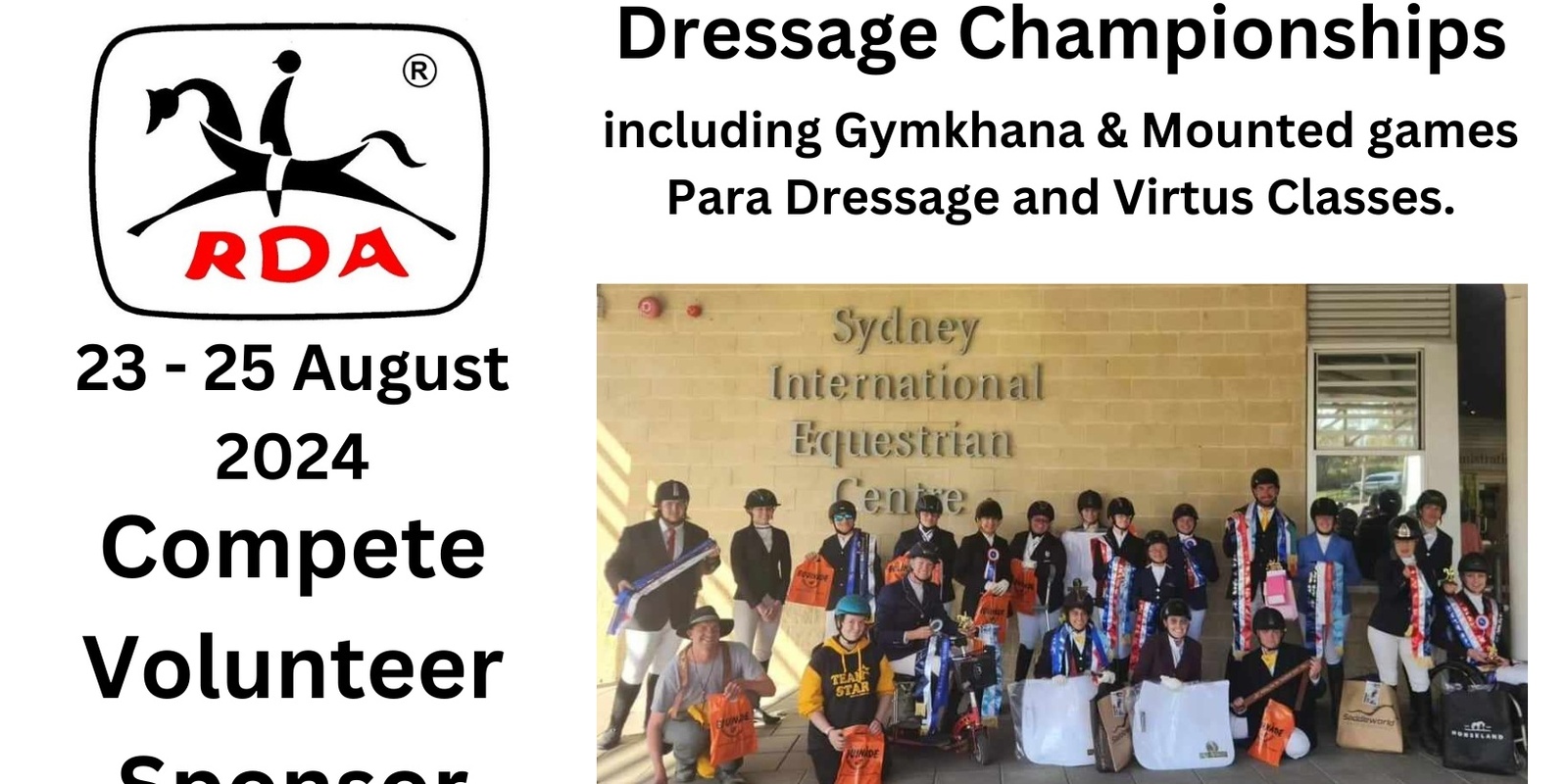 Banner image for 2024 RDA(NSW) Dressage Championships, Mounted Games and Gymkhana Gala 