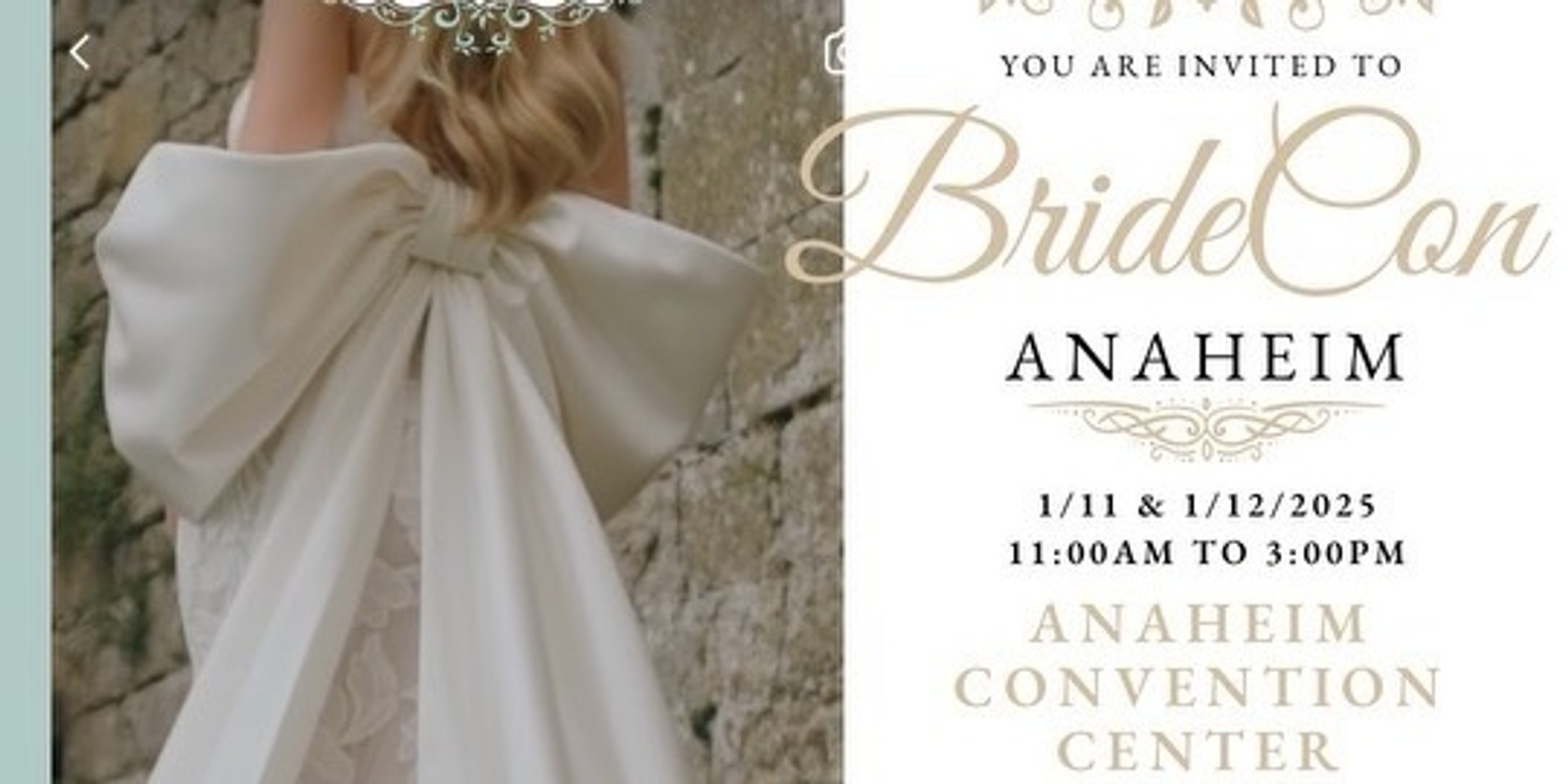 Banner image for Anaheim Bridal Show