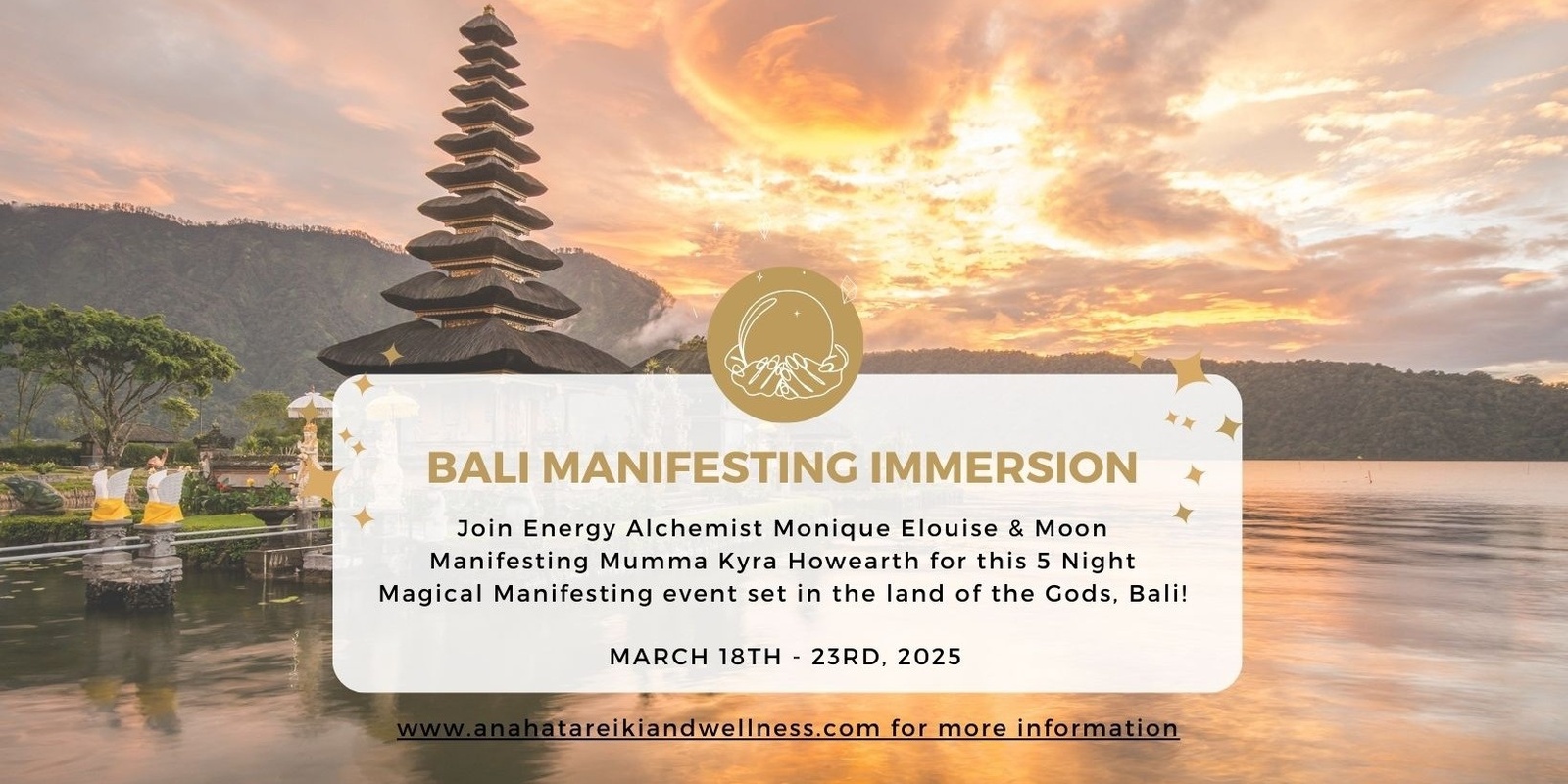 Banner image for Manifesting Retreat | Bali, March 2025